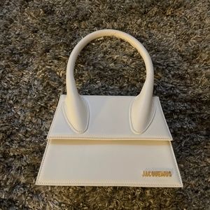 ***AUTHENTIC***Jacquemus Le grand Chiquito White Handbag